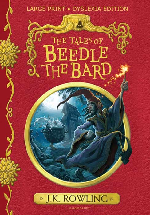 The Tales of Beedle the Bard (LARGE PRINT) - by J.K. Rowling - Hardback Book | BookClub