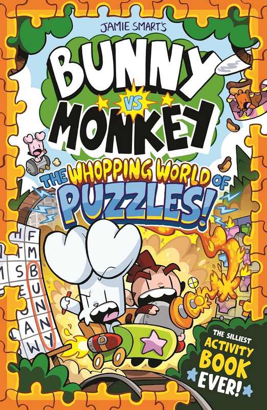 Bunny vs Monkey: The Whopping World of Puzzles - by Jamie Smart - Paperback Book | BookClub