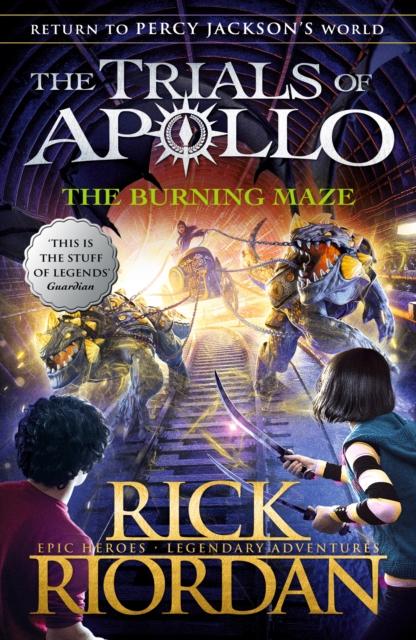 The Burning Maze (The Trials of Apollo Book 3) - by Rick Riordan - Paperback Book | BookClub