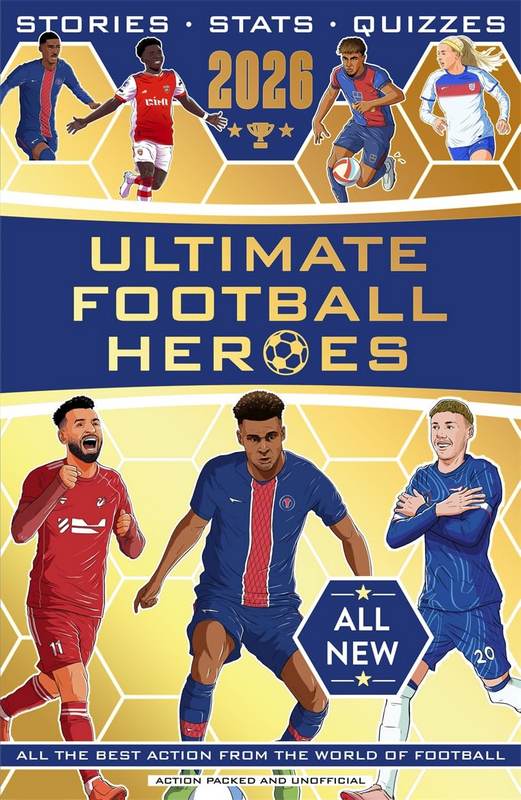 Ultimate Football Heroes 2026 - by Emily Stead - Paperback Book | BookClub