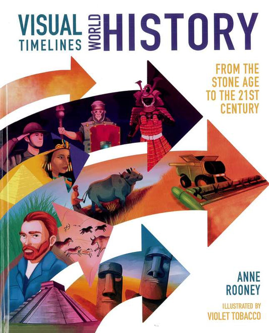 Visual Timelines: World History - by Dr Michael Leach, Dr Meriel Lland - Hardback Book | BookClub