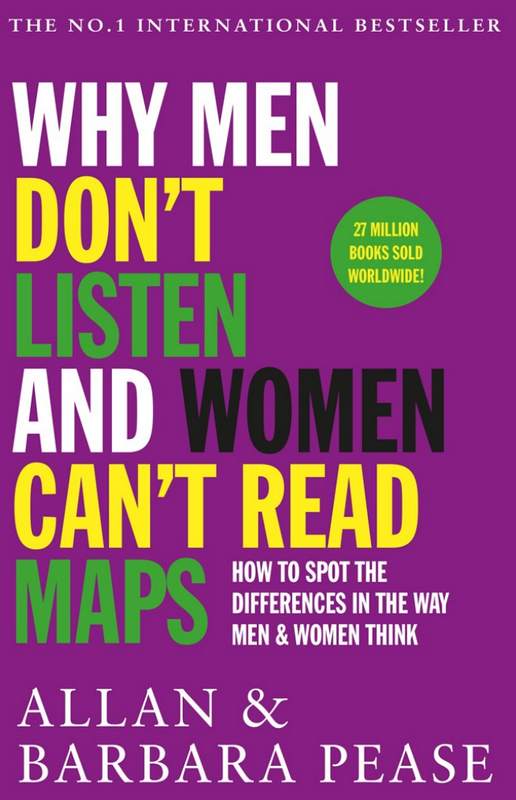 Why Men Don’t Listen and Women Can’t Read Maps - by Allan Pease - Paperback Book | BookClub