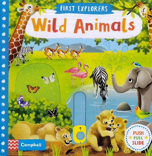 First Explorers: Wild Animals - by Jenny Wren (artist) - Hardback Book | BookClub