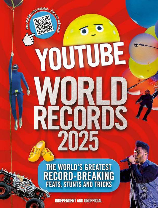 YouTube World Records 2025 - by Adrian Besley - Hardback Book | BookClub