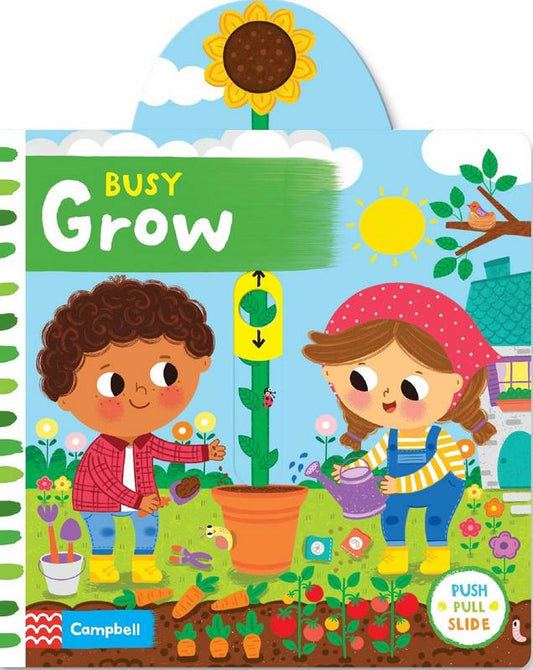 Busy Grow - by Campbell Books, Diana Bedoya - Board Book Book | BookClub