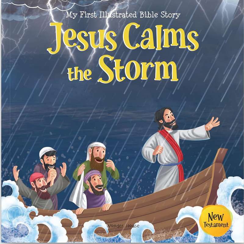 Bible New Testament: Jesus Calms the Storm - Paperback Book | BookClub