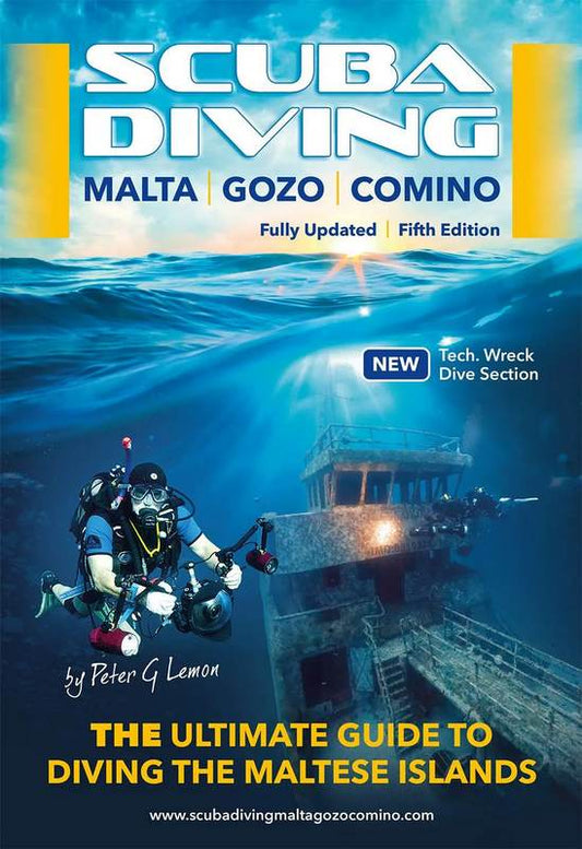Scuba Diving Malta Gozo Comino - by Peter G. Lemon - Paperback Book | BookClub
